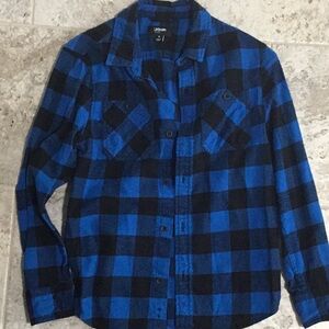 Flannel Boys size Small Urban Pipeline shirt